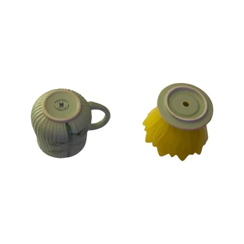 Sunflower Shaped Pour Over Coffee Dripper and Mug Set - Picture 5 of 8